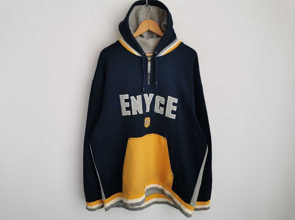 Enyce Vintage 90s Enyce Hip-Hop Sweater Hoodie Si… - image 1