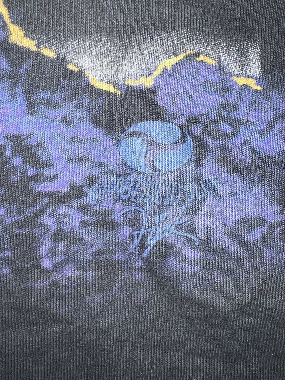 Vintage Ian Bohorquez Liquid Blue 1994 T-shirt Rosé Black Pink Grim Reaper  AOP – For All To Envy