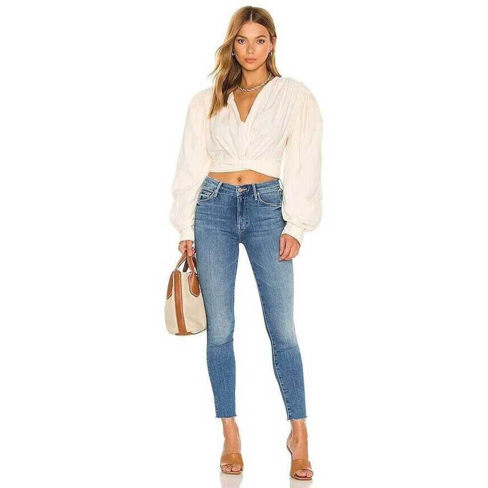 Mother Denim Mother The Looker Ankle Fray Skinny … - image 1