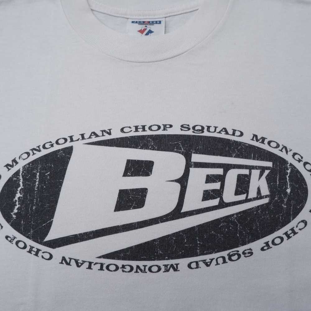 【beck and call】BECK OG logo Tee （美品） Vintage 90's Single Stitch Beck Call Me Bek Take It Back To