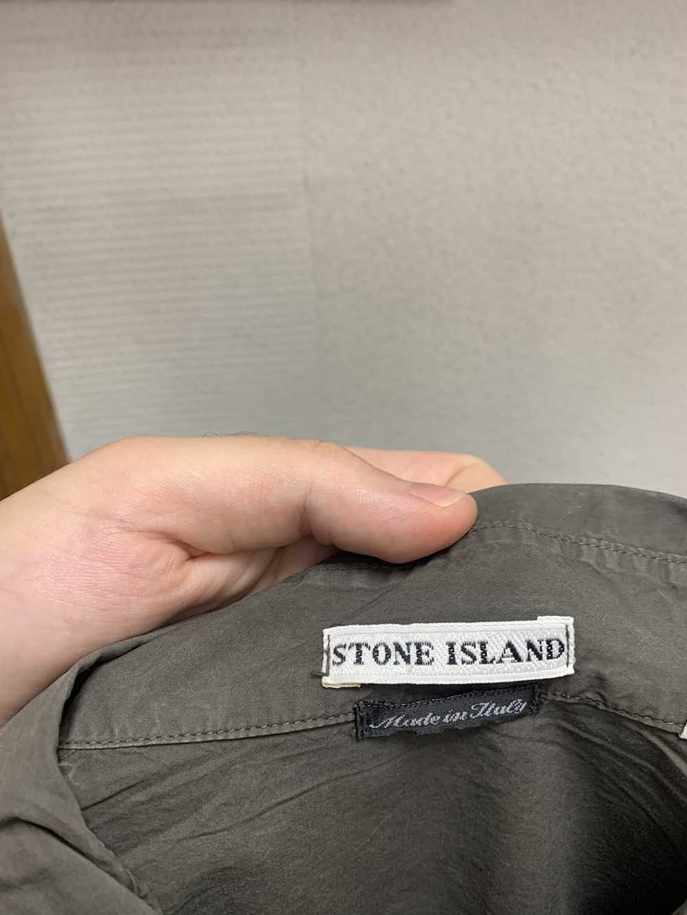 Stone Island Stone island vintage long sleeve shi… - image 9