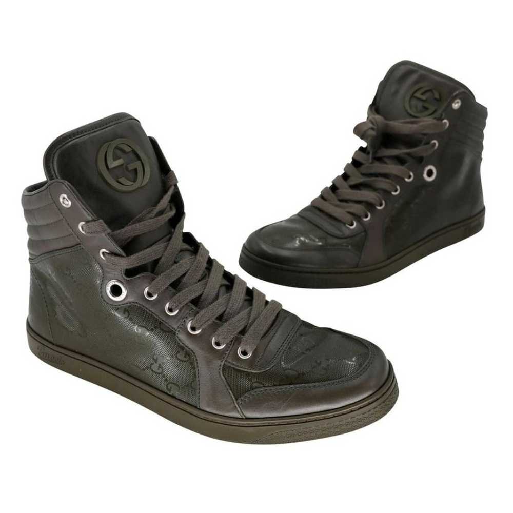 Gucci Gucci Military High Top GG 9.5 Monogram GG-… - image 2