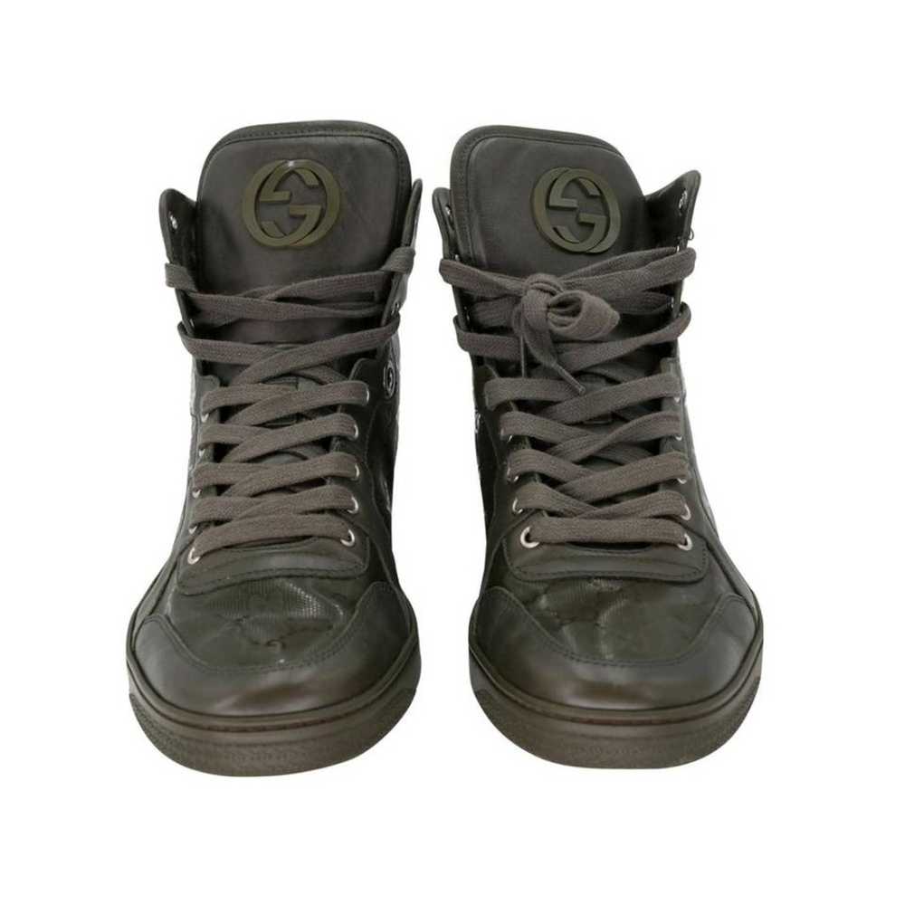 Gucci Gucci Military High Top GG 9.5 Monogram GG-… - image 3