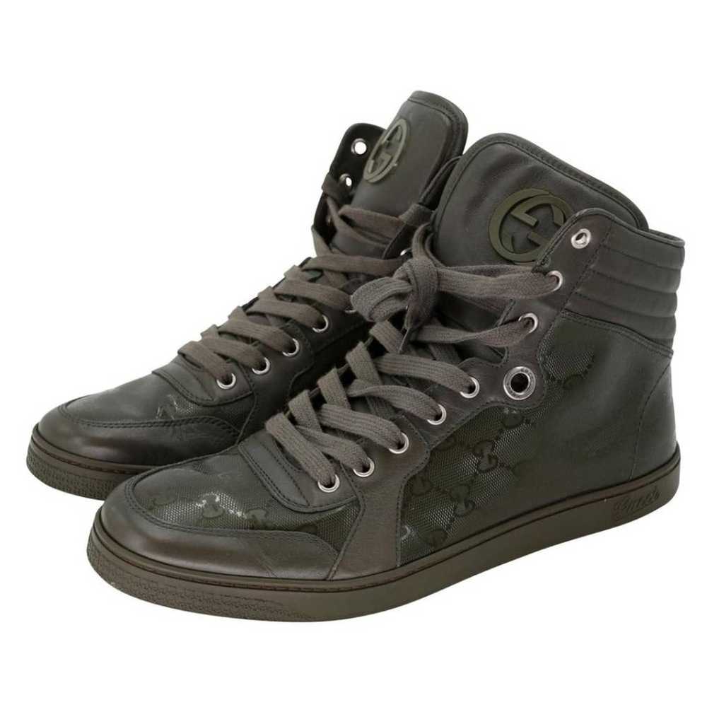 Gucci Gucci Military High Top GG 9.5 Monogram GG-… - image 4