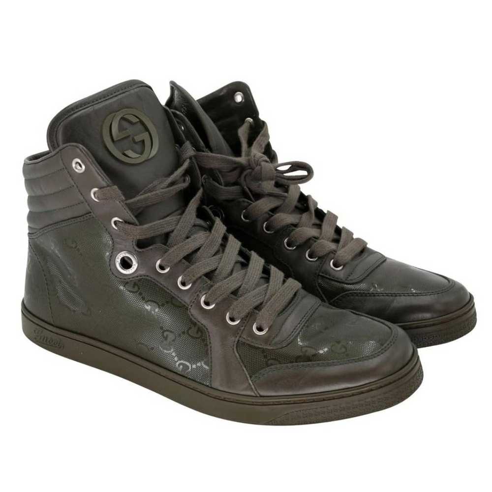 Gucci Gucci Military High Top GG 9.5 Monogram GG-… - image 5