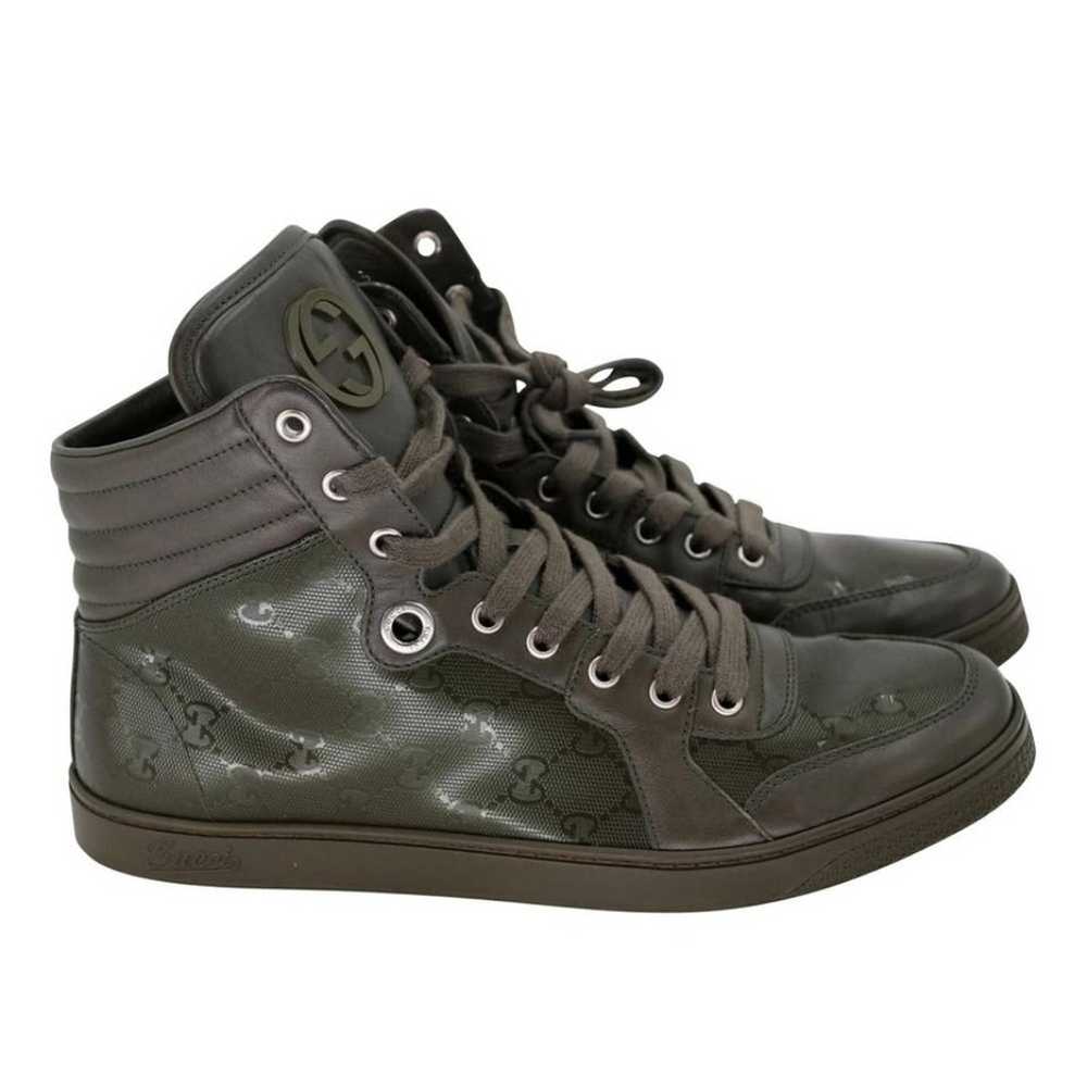 Gucci Gucci Military High Top GG 9.5 Monogram GG-… - image 6