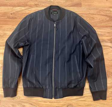 COS, Jackets & Coats, Cos Cotton Bomber Jacket Navy Sz Sm