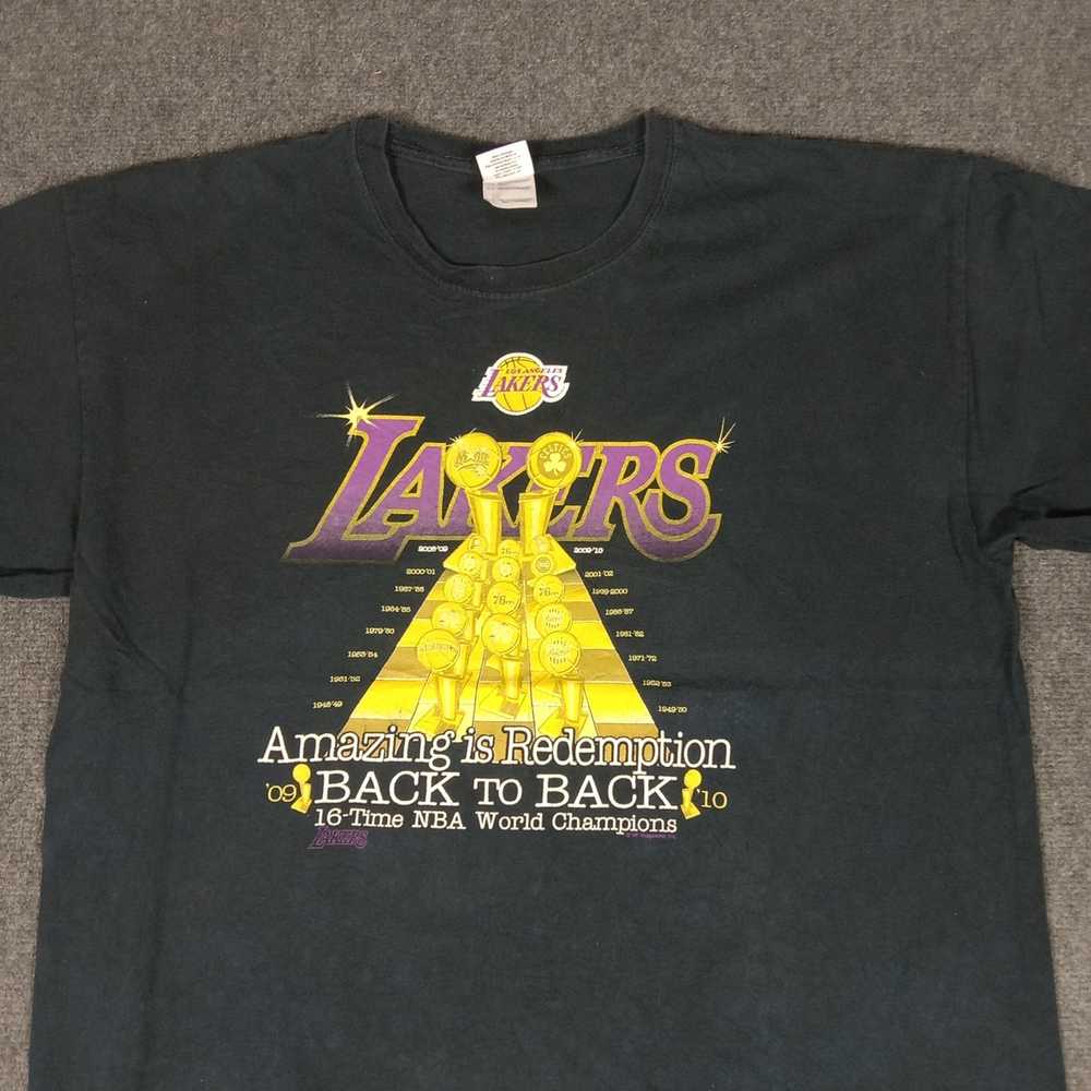 L.A. Lakers × NBA × Vintage Los Angeles Lakers Am… - image 2