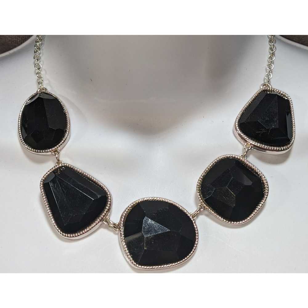 Other Avon Bold Black Gem Necklace - image 3