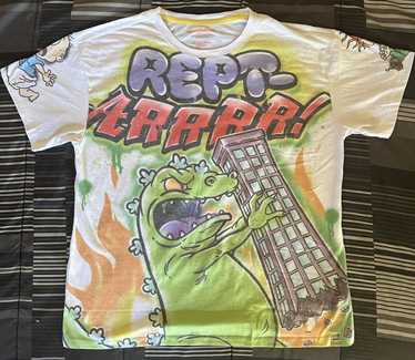 Steal Deal Rugrats Reptar Cereal Headgear Classics Basketball Jersey ~never Worn~ L XL L