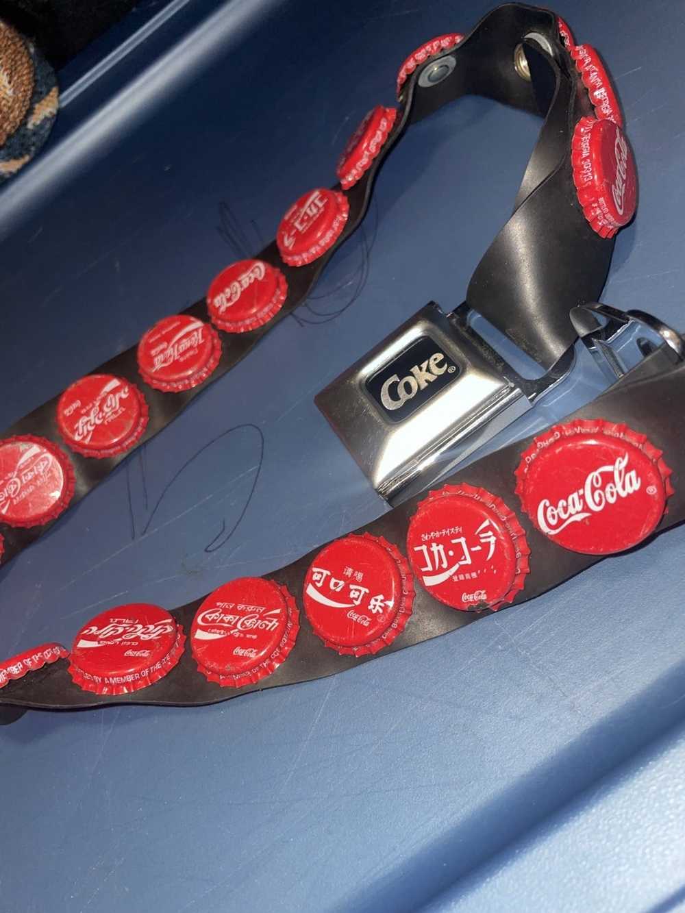 Vintage Around The Wolrd Coca Cola belt - image 2