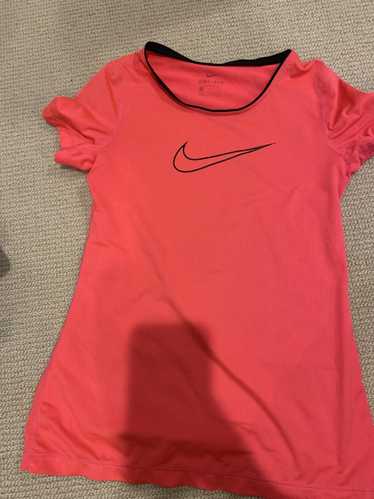 Nike Neon pink Dri-fit athletic t shirt
