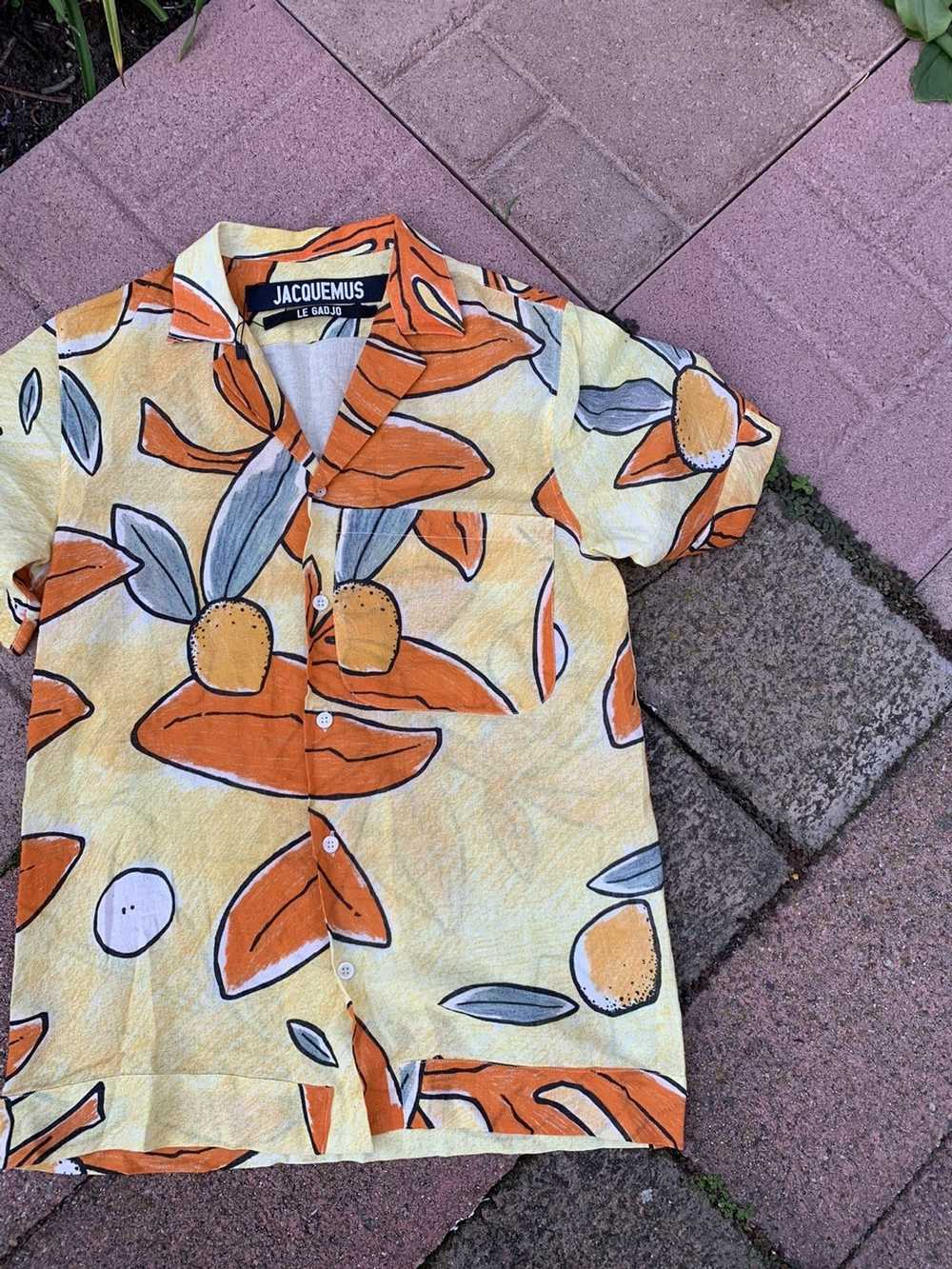 Jacquemus RARE GRAIL Jacquemus printed button up … - image 2