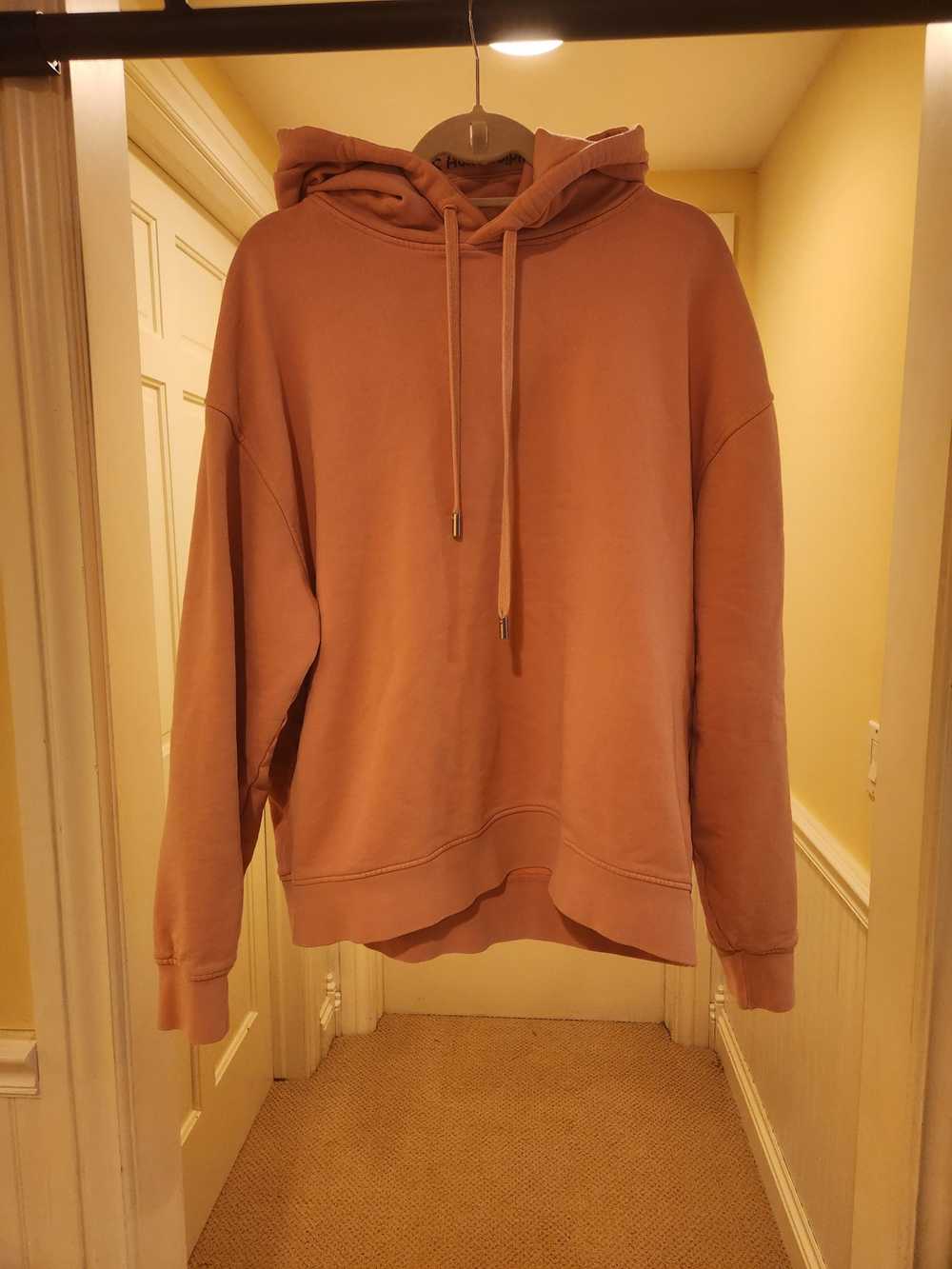 Acne Studios Acne Studios Pink Oversized Hoodie - image 1