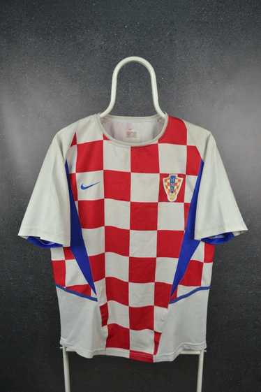 Nike × Soccer Jersey × Vintage Croatia 2002 Home F