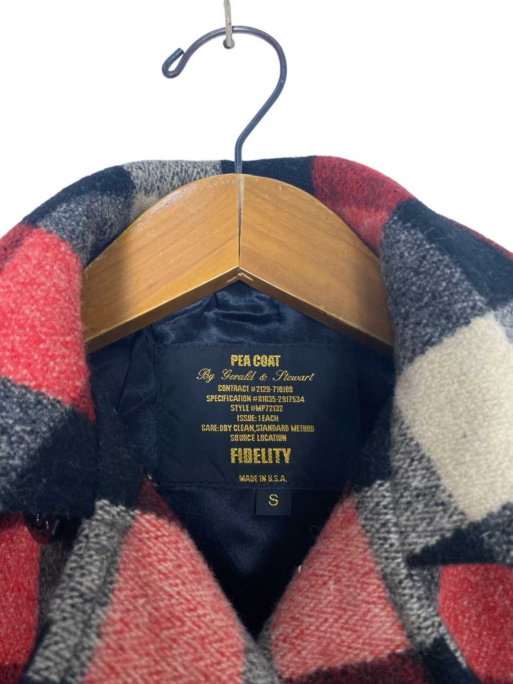 Fidelity Rare‼️ Fidelity Wool Pea Coat by Gerald … - image 5