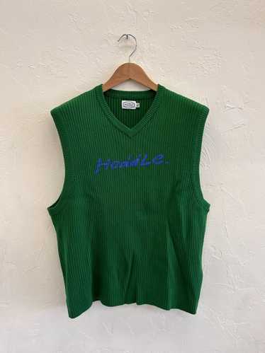 Designer Hoddle Green Vest