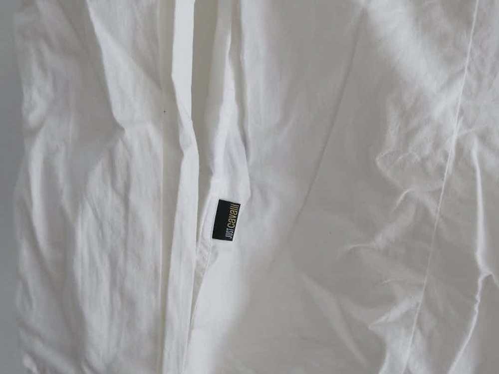 Roberto Cavalli Just Cavalli White Dress Shirt M - image 4