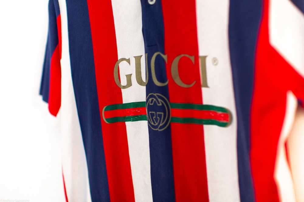 Gucci Gucci Baiadera stripe polo shirt - image 5