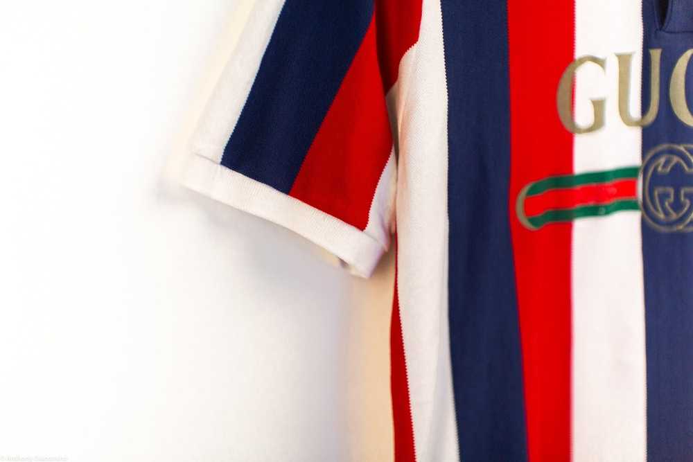 Gucci Gucci Baiadera stripe polo shirt - image 6