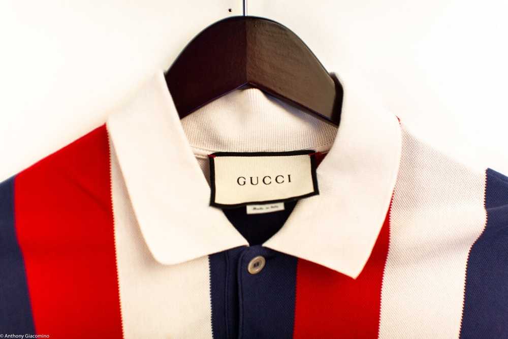 Gucci Gucci Baiadera stripe polo shirt - image 8