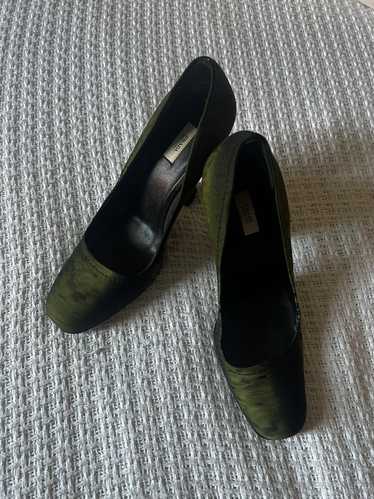 Prada Prada Green/Black Heels