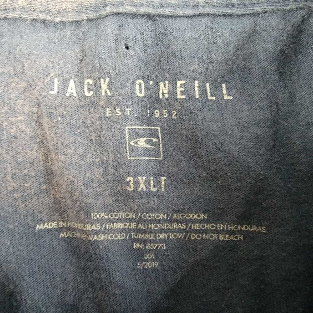 Oneill Jack O'Neill Shirt Mens 3XLT Gray T Shirt … - image 3