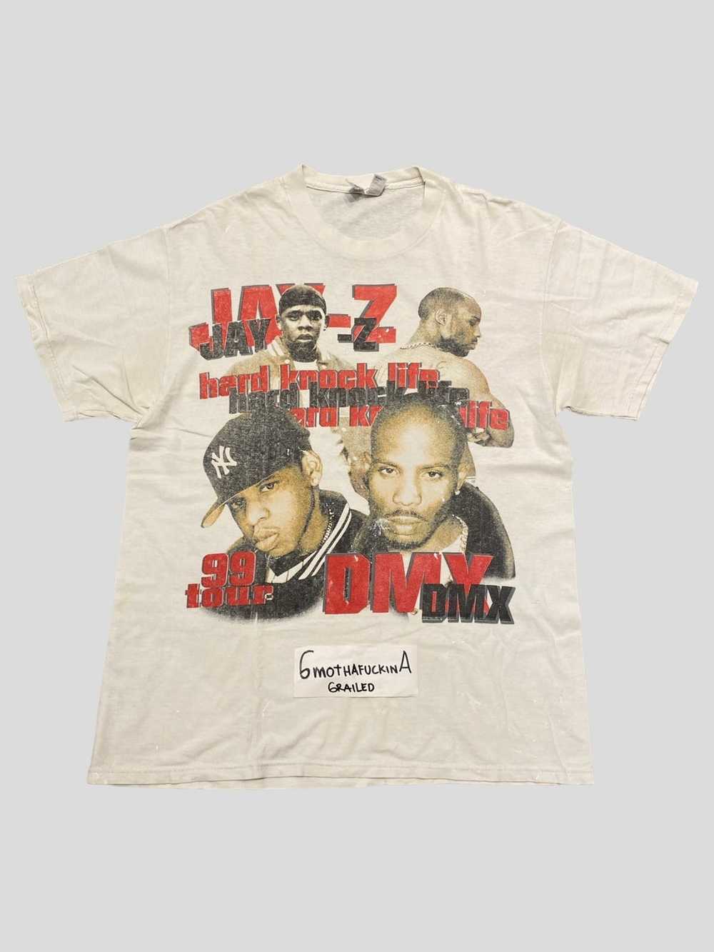 Rap Tees × Very Rare × Vintage 90’s DMX & Jay-Z H… - image 1