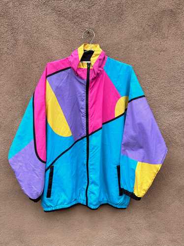 Colorblock Nylon Jacket - image 1