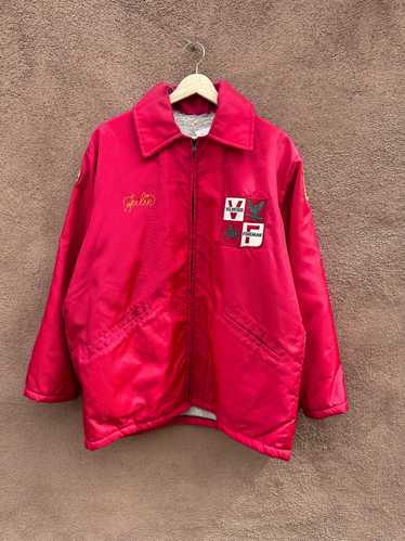 Mombasha Volunteer Fire Department Red Satin Jacke