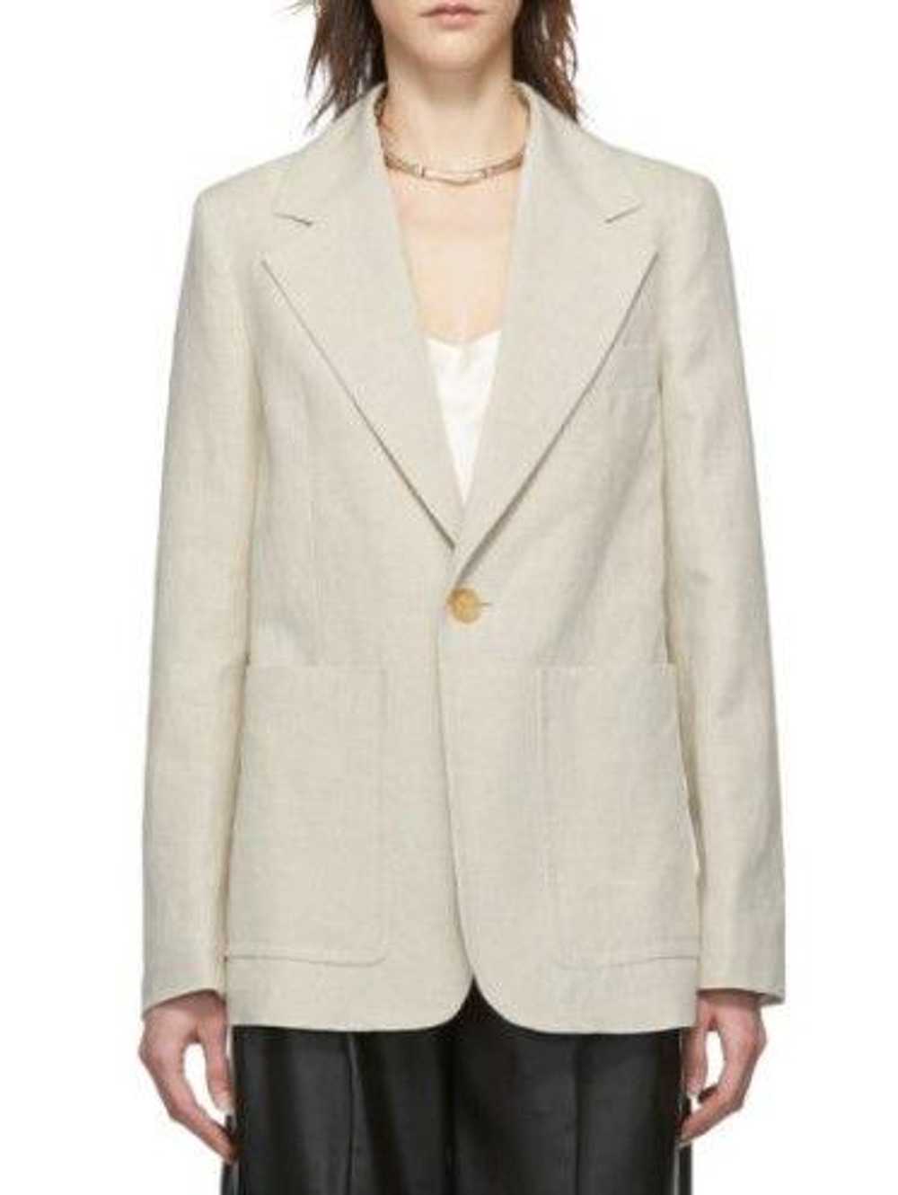 Joseph Off-White Linen Annab Blazer - image 1