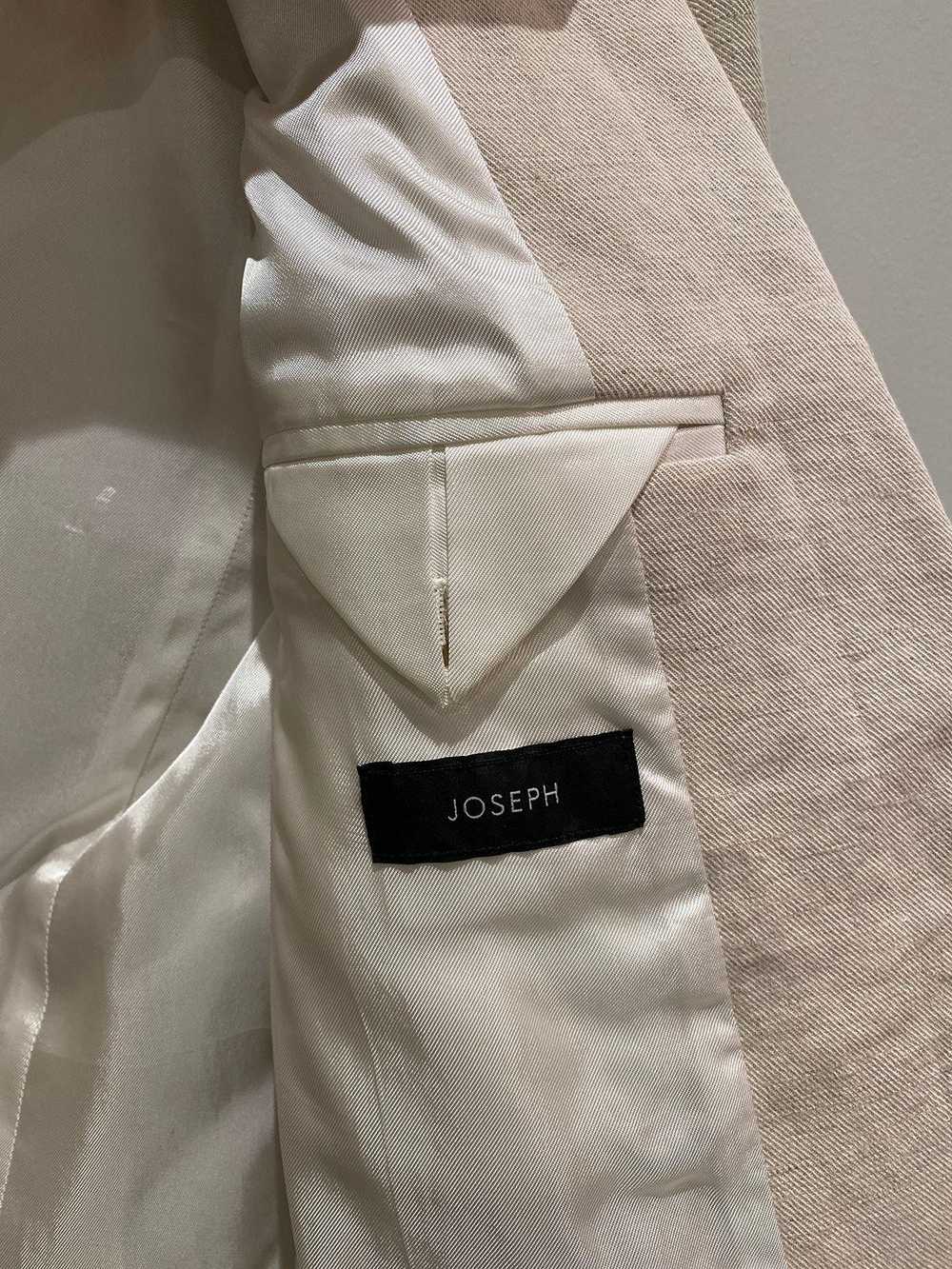 Joseph Off-White Linen Annab Blazer - image 4