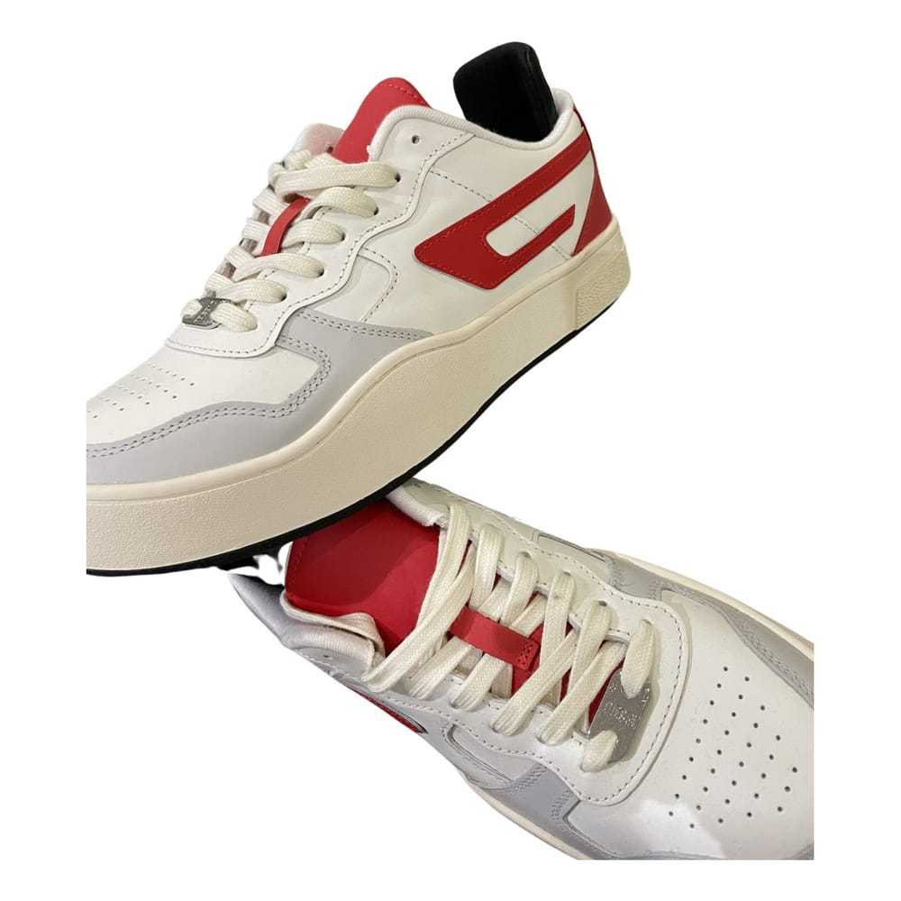 Diesel Leather low trainers - image 2