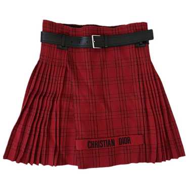 Dior Wool mid-length skirt - image 1