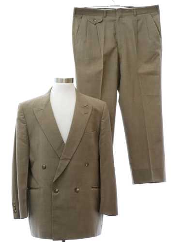 1980's Stafford Mens Double Breasted Suit
