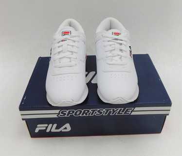 FILA Machu Womens Shoes Red/White/Blue Casual Classic Sneakers 10 New