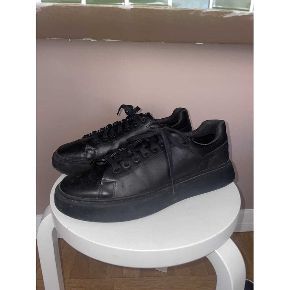 Hugo Boss Leather low trainers - image 3