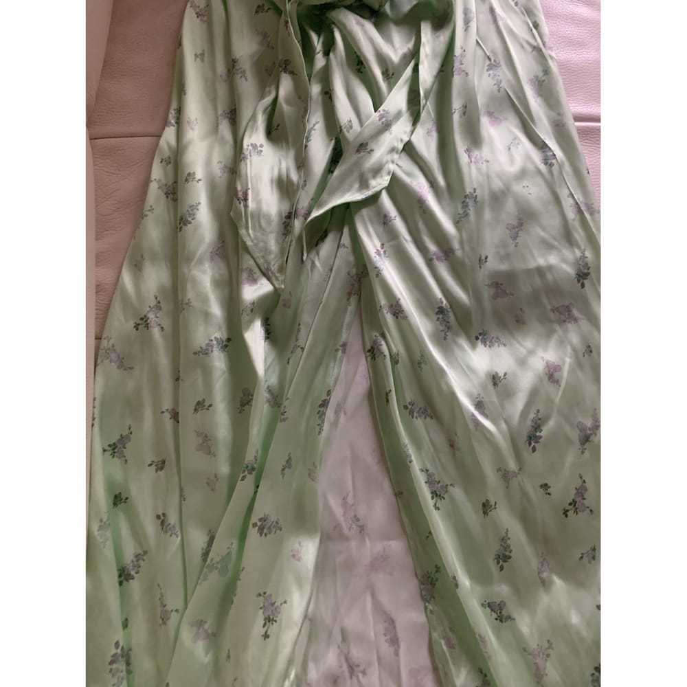 Ganni Silk mid-length skirt - image 5