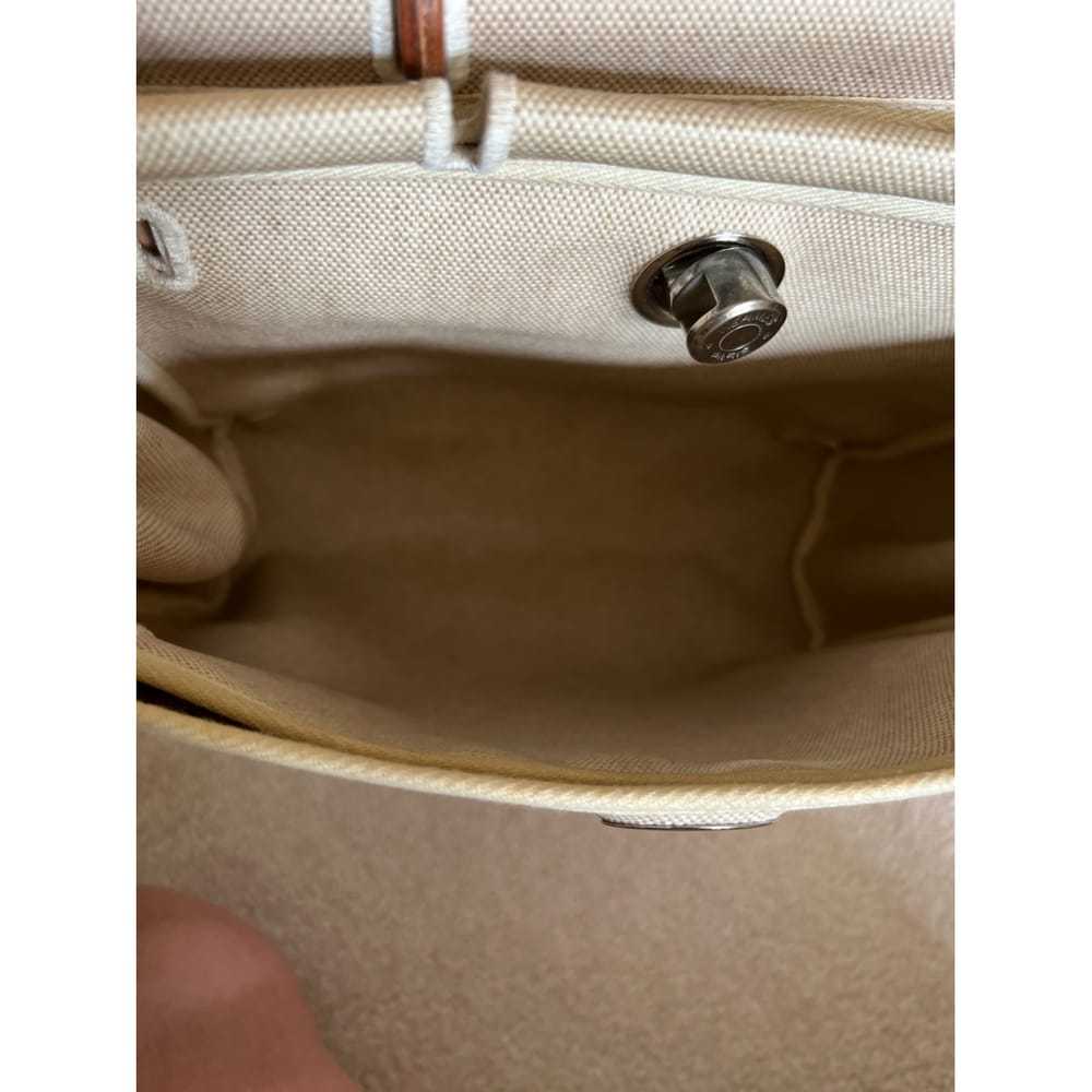 Hermès Herbag leather backpack - image 2