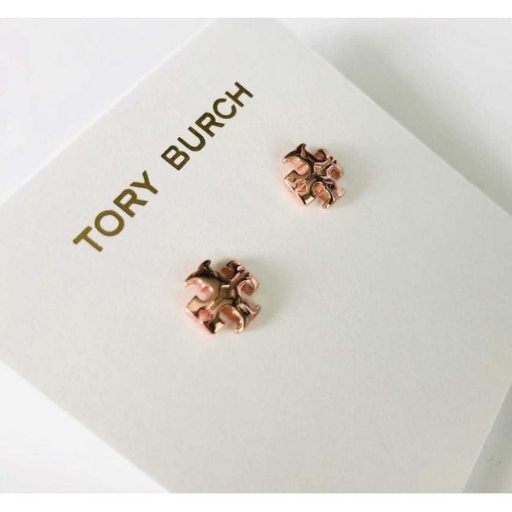 Tory Burch Pink gold earrings - image 3