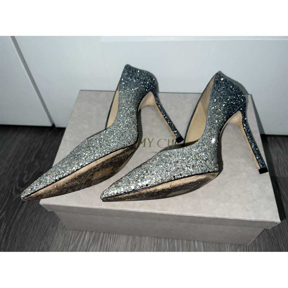 Jimmy Choo Romy glitter heels - image 4