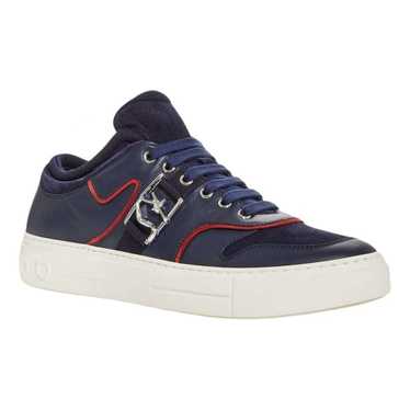 Salvatore Ferragamo Leather low trainers - image 1