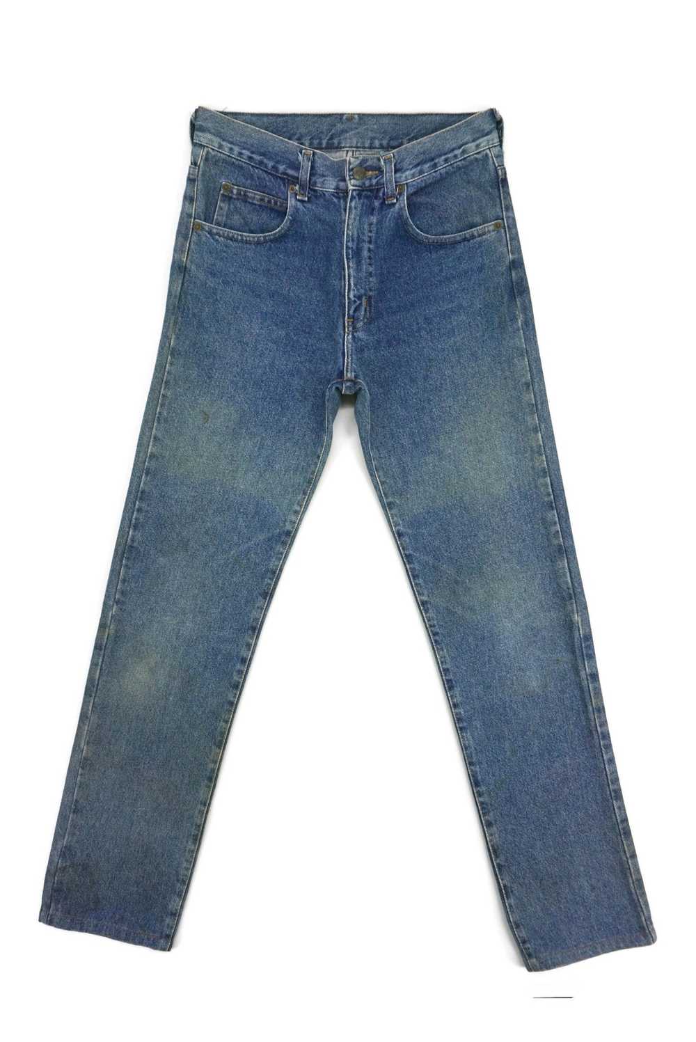 Designer × Giorgio Armani × Vintage Blue Jeans Hi… - image 1
