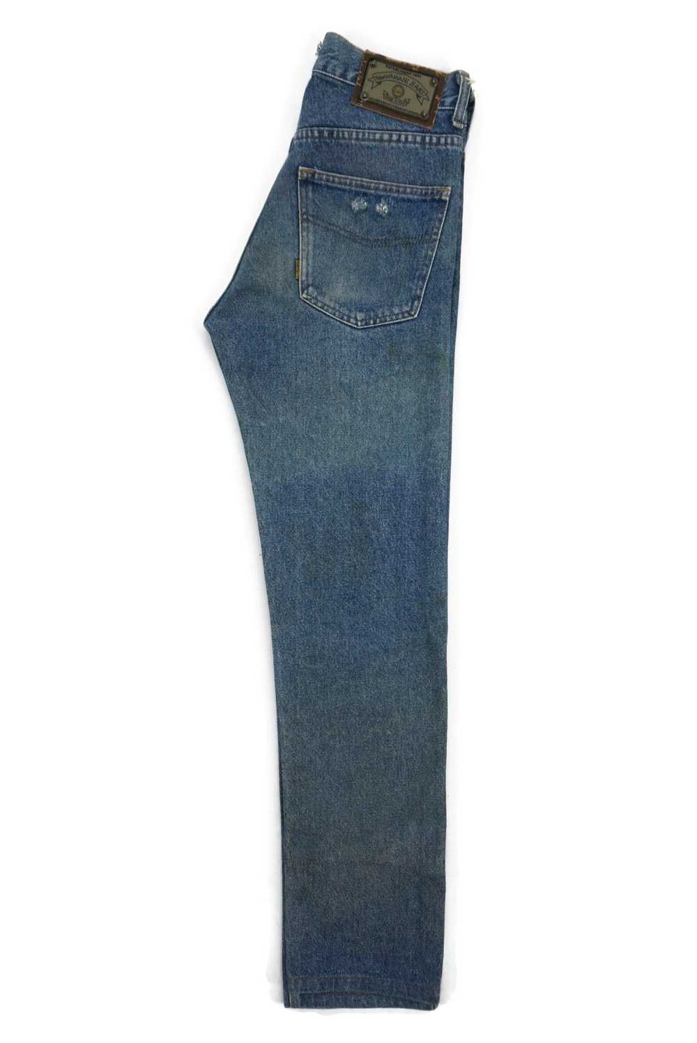 Designer × Giorgio Armani × Vintage Blue Jeans Hi… - image 3