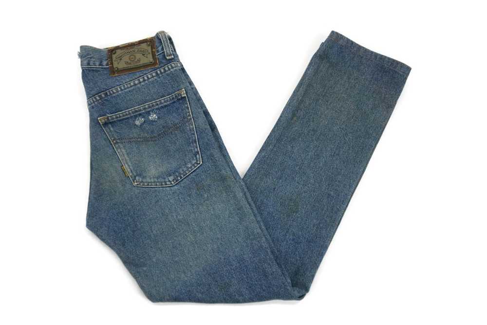 Designer × Giorgio Armani × Vintage Blue Jeans Hi… - image 4