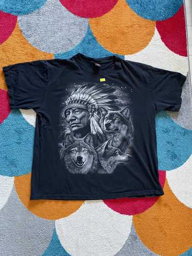 Rock T Shirt × Streetwear × Vintage Rock eagle XXL