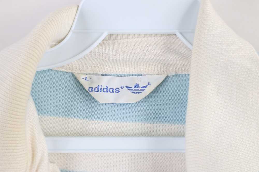 Adidas × Vintage Vintage 80s Adidas Knit Long Sle… - image 7