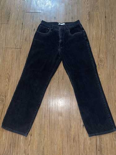 Vintage Black Corduroy Pants