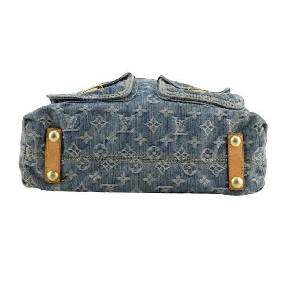 Louis Vuitton Louis Vuitton Monogram Denim Baggy … - image 10