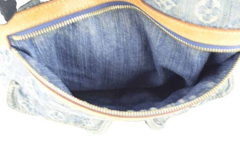 Louis Vuitton Louis Vuitton Monogram Denim Baggy … - image 4